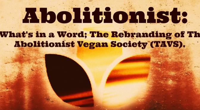 Abolitionist: What’s in a Word; The Rebranding of TAVS.