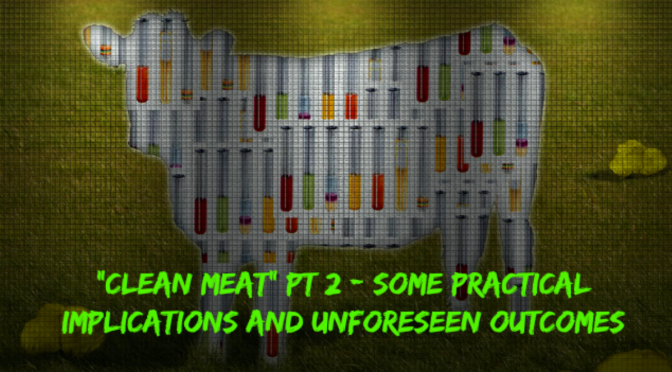 “Clean Meat” Part 2: Some Practical Implications and Unforeseen Outcomes